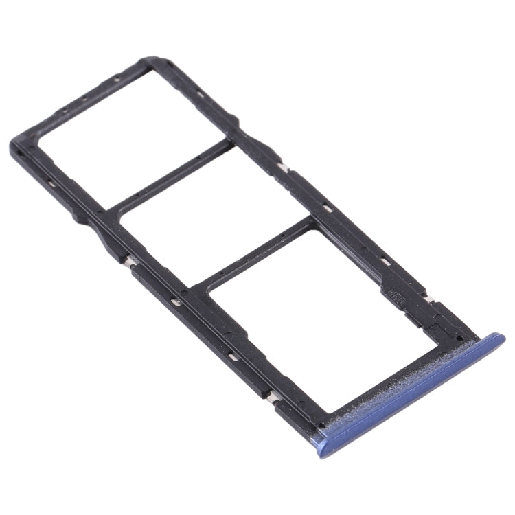 Pour OPPO Realme C11 RMX2185 Plateau de carte SIM + Plateau de carte SIM + Plateau de carte Micro SD, For OPPO Realme C11