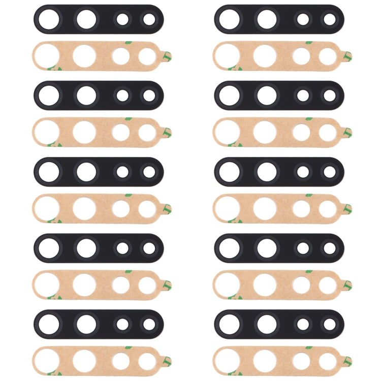 Objectif de caméra arrière pour OPPO F15 CPH2001, 10 pièces