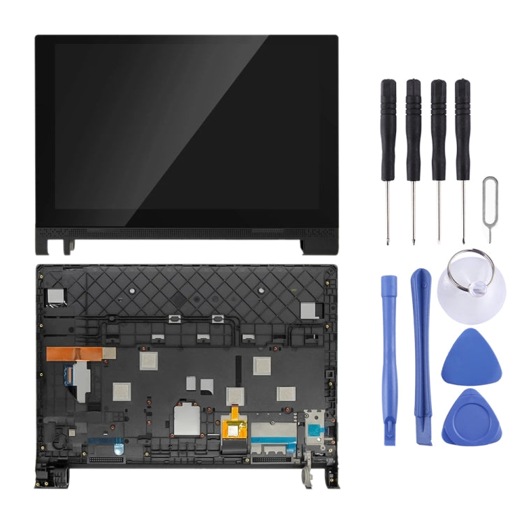 Écran LCD et numériseur assemblage complet avec cadre pour Lenovo YOGA Tab 3 10.1 YT3-X50F YT3-X50