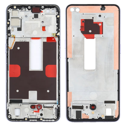 Pour OPPO Reno4 5G PDPM00, PDPT00, CPH2091, boîtier avant, cadre LCD, plaque de lunette, For OPPO Reno4 5G, For OPPO Reno4 5G(Purple)