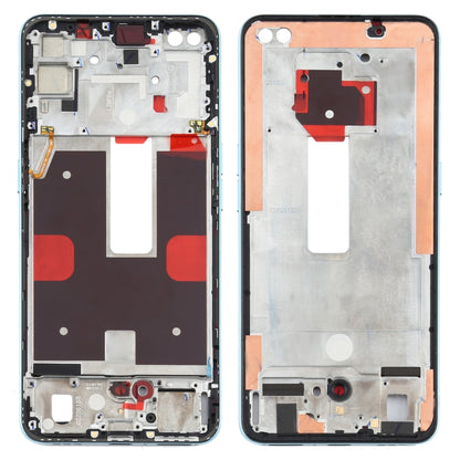 Pour OPPO Reno4 5G PDPM00, PDPT00, CPH2091, boîtier avant, cadre LCD, plaque de lunette, For OPPO Reno4 5G, For OPPO Reno4 5G(Purple)