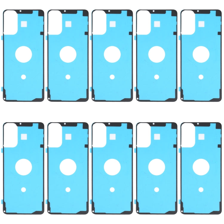 Pour OPPO Reno4 5G / Reno4 4G CPH2113 PDPM00 PDPT00 CPH2091 10 pièces adhésif de couverture de boîtier arrière