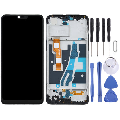 Écran LCD et numériseur assemblage complet avec cadre pour OPPO A3/F7 PADM00 CPH1837 PADT00 CPH1819 CPH1821