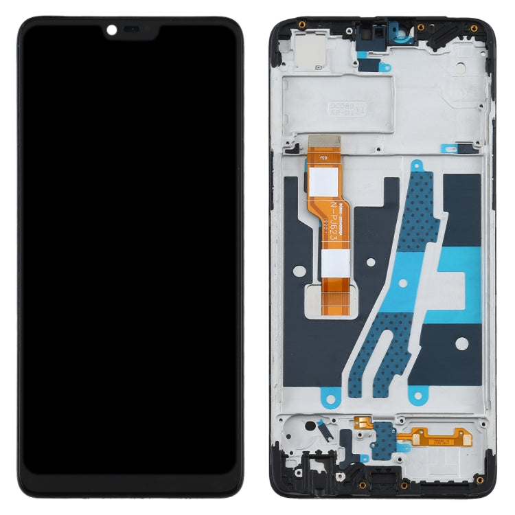 Écran LCD et numériseur assemblage complet avec cadre pour OPPO A3/F7 PADM00 CPH1837 PADT00 CPH1819 CPH1821