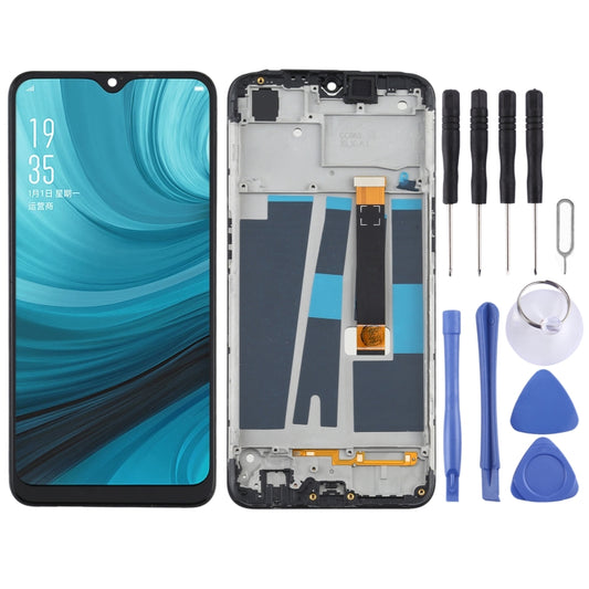 Écran LCD et numériseur assemblage complet avec cadre pour OPPO A7(AX7) A7n CPH1901 CPH1903 CPH1905 PBFM00 PBFT00 PCDM00 PCDT00