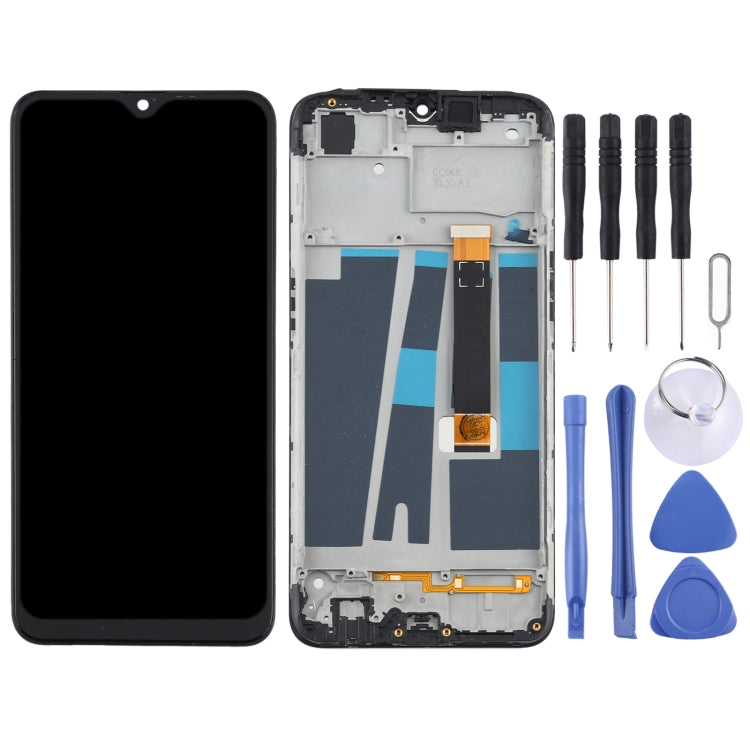 Écran LCD et numériseur assemblage complet avec cadre pour OPPO A7(AX7) A7n CPH1901 CPH1903 CPH1905 PBFM00 PBFT00 PCDM00 PCDT00