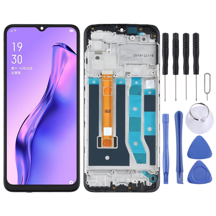Écran LCD et numériseur complet avec cadre pour OPPO A8 PDBM00