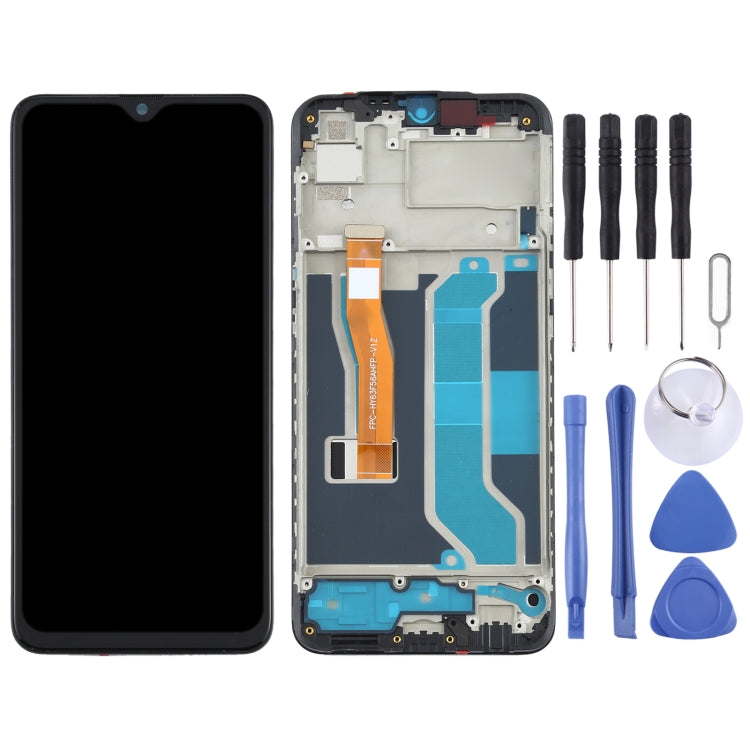 Écran LCD et numériseur complet avec cadre pour OPPO Realme 3 Pro / Realme X Lite RMX1851