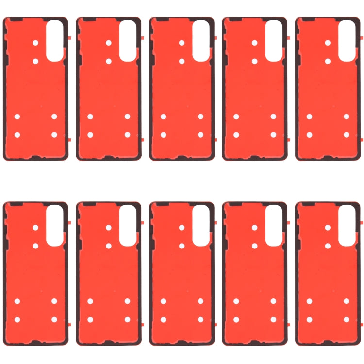 Pour OPPO Reno3 Pro PCRM00 PCRT00 CPH2009 CPH2035 CPH2037 CPH2036 10 pièces adhésif de couverture de boîtier arrière