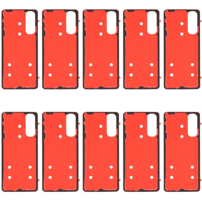Pour OPPO Reno3 Pro PCRM00 PCRT00 CPH2009 CPH2035 CPH2037 CPH2036 10 pièces adhésif de couverture de boîtier arrière