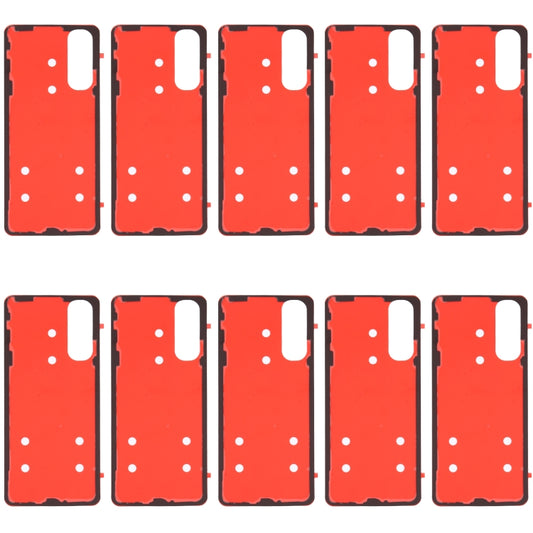 Pour OPPO Reno3 Pro PCRM00 PCRT00 CPH2009 CPH2035 CPH2037 CPH2036 10 pièces adhésif de couverture de boîtier arrière