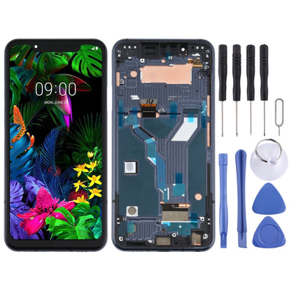 Écran LCD et numériseur complet avec cadre pour LG G8s ThinQ LMG810, LM-G810, LMG810EAW