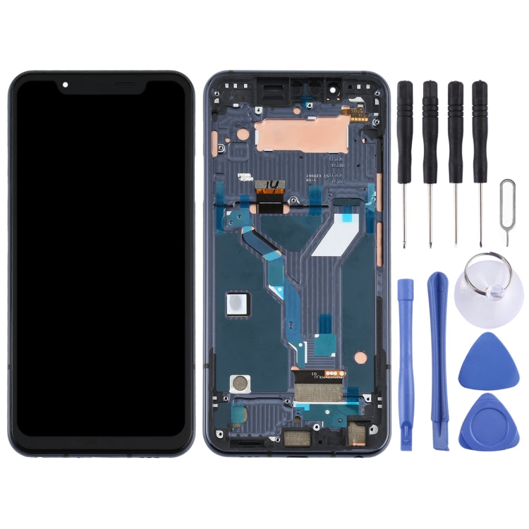 Écran LCD et numériseur complet avec cadre pour LG G8s ThinQ LMG810, LM-G810, LMG810EAW