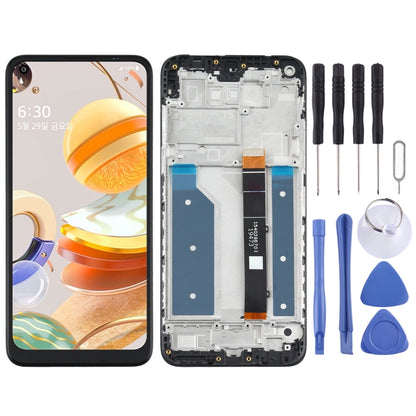 Écran LCD et numériseur complet avec cadre pour LG Q61