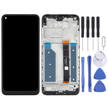 Écran LCD et numériseur complet avec cadre pour LG Q61