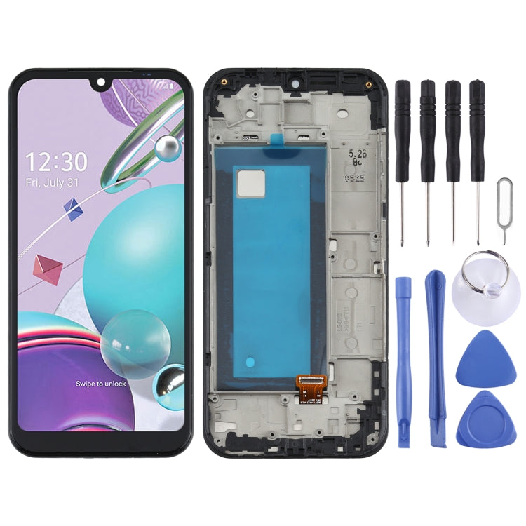 Écran LCD et numériseur complet avec cadre pour LG K31 LM-K300Q, LMK300