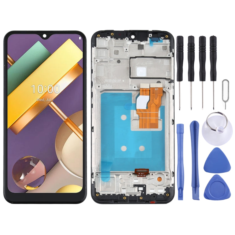 Écran LCD et numériseur complet avec cadre pour LG K22 LMK200Z, LMK200E, LMK200B, LM-K200