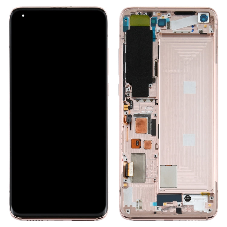 Écran LCD et numériseur complet avec cadre pour Xiaomi Mi 10 5G / Mi 10 Pro 5G M2001J2G, M2001J2I (version S), For Xiaomi Mi 10 5G (S Version)(Gold)