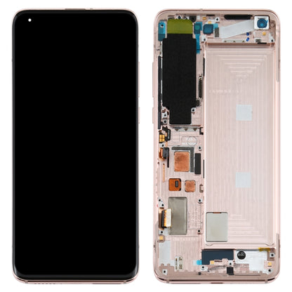 Écran LCD et numériseur complet avec cadre pour Xiaomi Mi 10 5G / Mi 10 Pro 5G M2001J2G, M2001J2I (version S), For Xiaomi Mi 10 5G (S Version)(Gold)