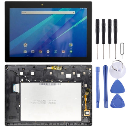 Écran LCD et numériseur assemblage complet avec cadre pour Lenovo Tab 3 10 Plus ZA0Y ZA0X TB3-X70L TB3-X70F TB3-X70N TB3-X70