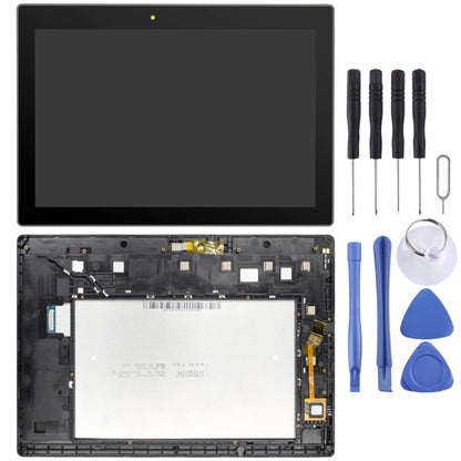 Écran LCD et numériseur assemblage complet avec cadre pour Lenovo Tab 3 10 Plus ZA0Y ZA0X TB3-X70L TB3-X70F TB3-X70N TB3-X70