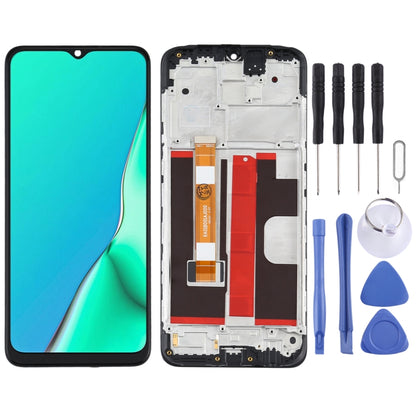Écran LCD et numériseur assemblage complet avec cadre pour OPPO A5 (2020) CPH1931 CPH1959 CPH1933 CPH1935 CPH1943