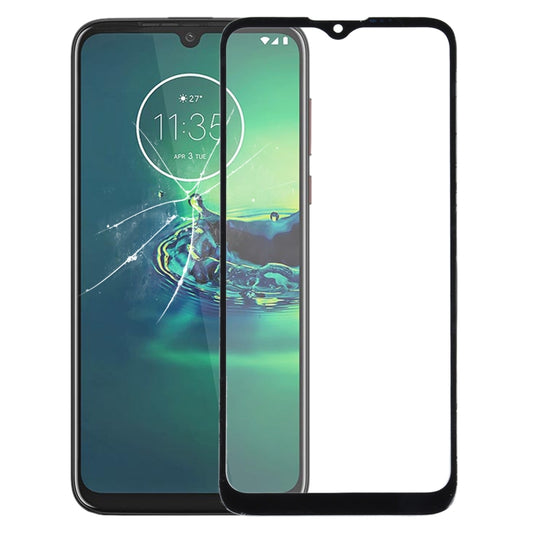 Lentille extérieure en verre de l'écran avant pour Motorola Moto G8 Plus XT2019 / XT2019-2
