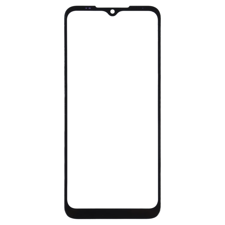 Lentille extérieure en verre de l'écran avant pour Motorola Moto G9 Play / Moto G9 (Inde)