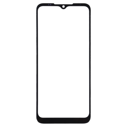 Lentille extérieure en verre de l'écran avant pour Motorola Moto G9 Play / Moto G9 (Inde)