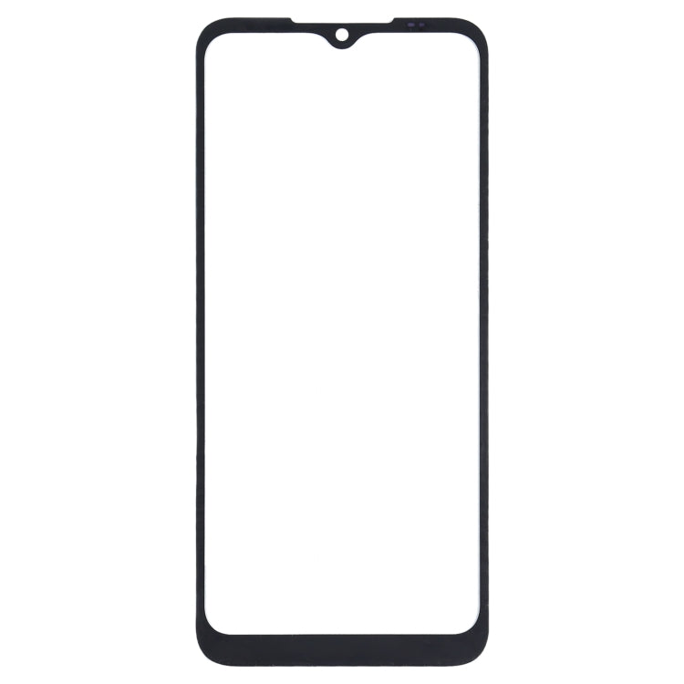 Lentille extérieure en verre de l'écran avant pour Motorola Moto G9 Play / Moto G9 (Inde)