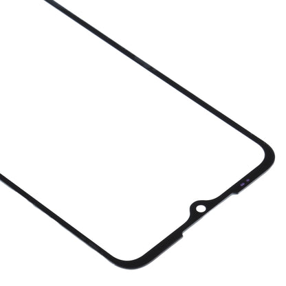 Lentille extérieure en verre de l'écran avant pour Motorola Moto G9 Play / Moto G9 (Inde)