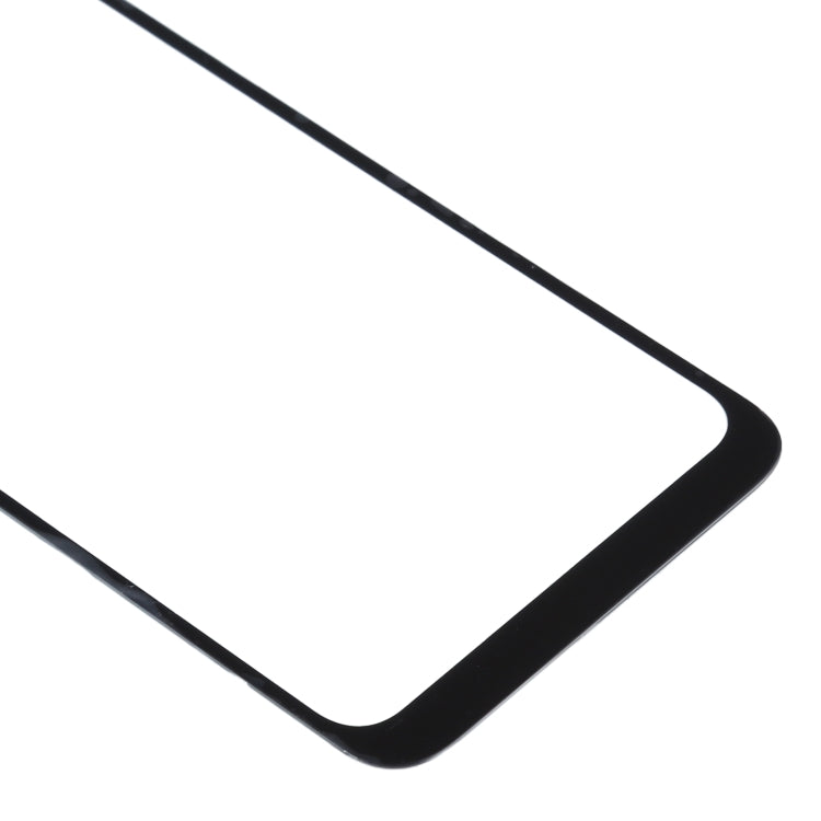 Lentille extérieure en verre de l'écran avant pour Motorola Moto G9 Play / Moto G9 (Inde)