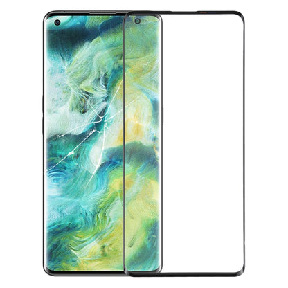 Pour Oppo Find X2 Pro / Find X2 lentille extérieure en verre de l'écran avant