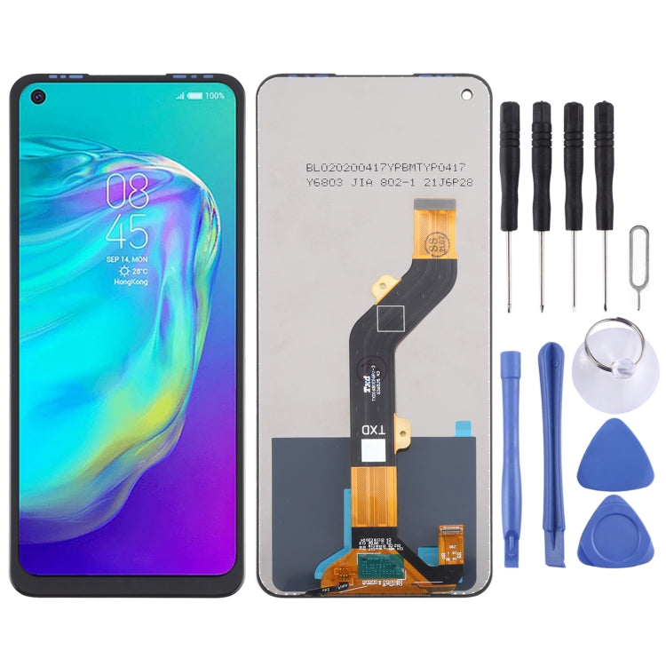 Ensemble complet d'écran LCD et de numériseur pour Tecno Pova LD7