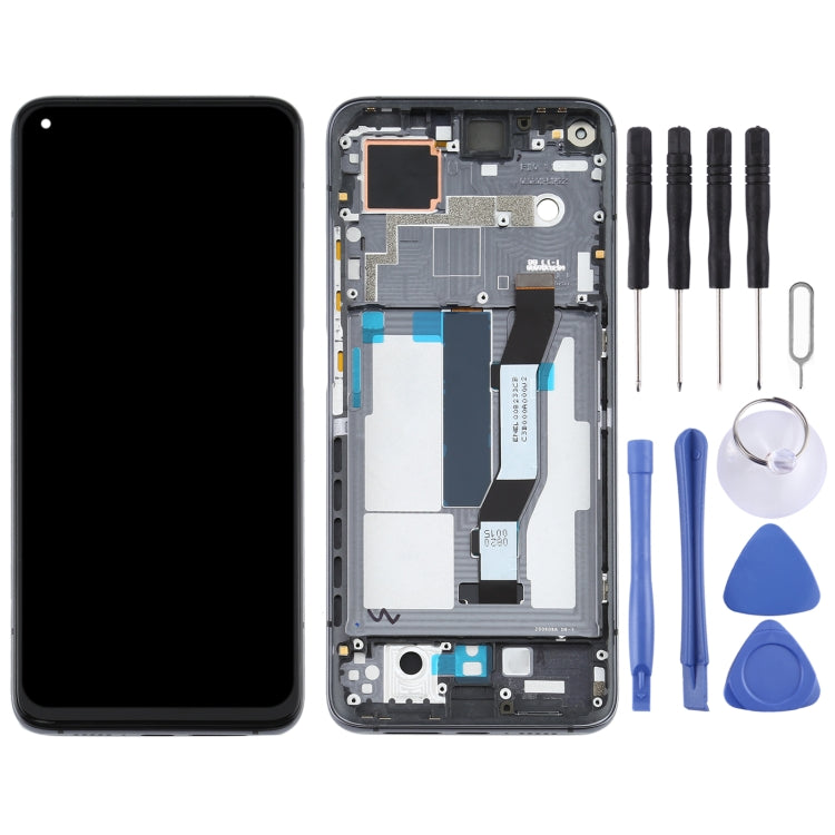 Écran LCD et numériseur assemblage complet avec cadre pour Xiaomi Mi 10T Pro 5G / Mi 10T 5G / Redmi K30S M2007J3SC M2007J3SY