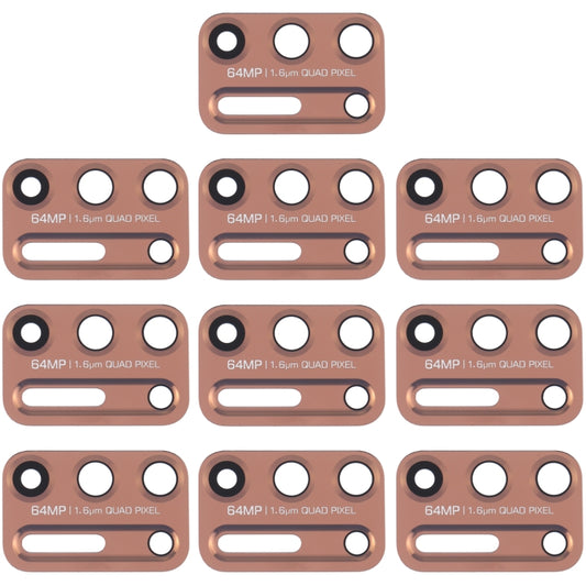 Objectif de caméra arrière 10 PCS pour Motorola Moto G9 Plus XT2087-1