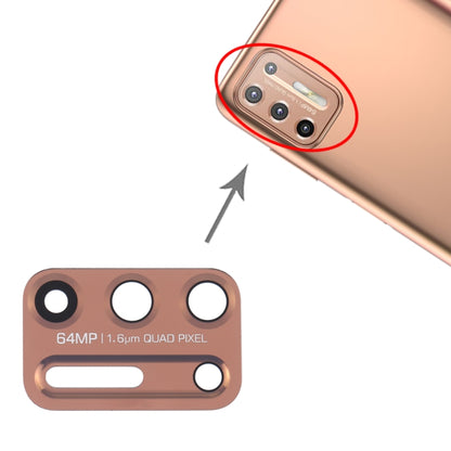Objectif de caméra arrière 10 PCS pour Motorola Moto G9 Plus XT2087-1