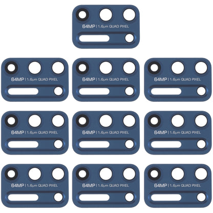 Objectif de caméra arrière 10 PCS pour Motorola Moto G9 Plus XT2087-1