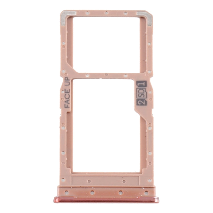 Plateau de carte SIM + plateau de carte SIM / plateau de carte Micro SD pour Motorola Moto G9 Plus XT2087-1