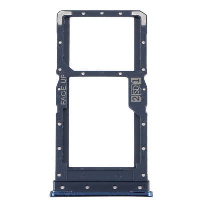 Plateau de carte SIM + plateau de carte SIM / plateau de carte Micro SD pour Motorola Moto G9 Plus XT2087-1