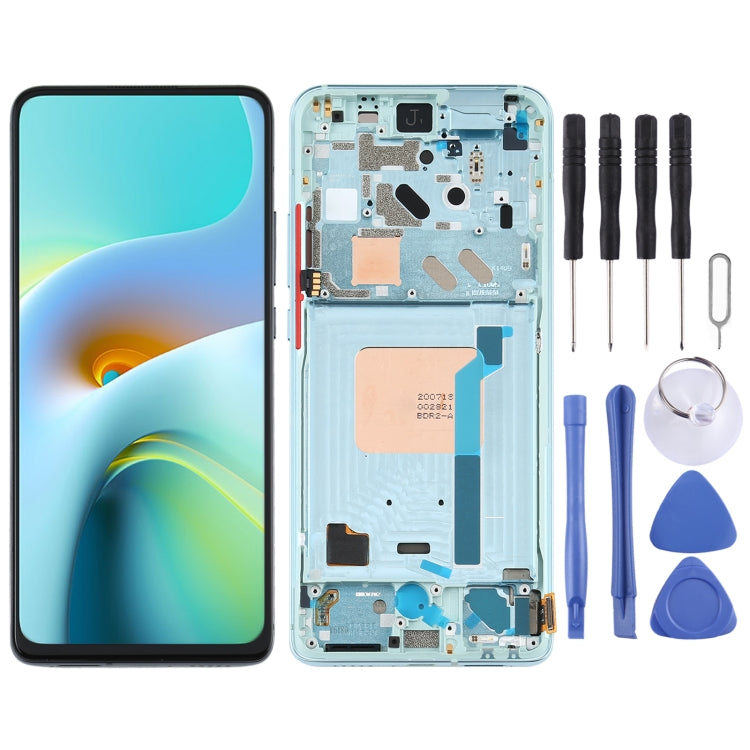 Écran LCD et numériseur complet avec cadre pour Xiaomi Redmi K30 Ultra / M2006J10C