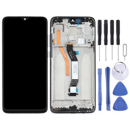 Écran LCD et numériseur complet avec cadre pour Xiaomi Redmi Note 8 Pro (carte SIM unique)