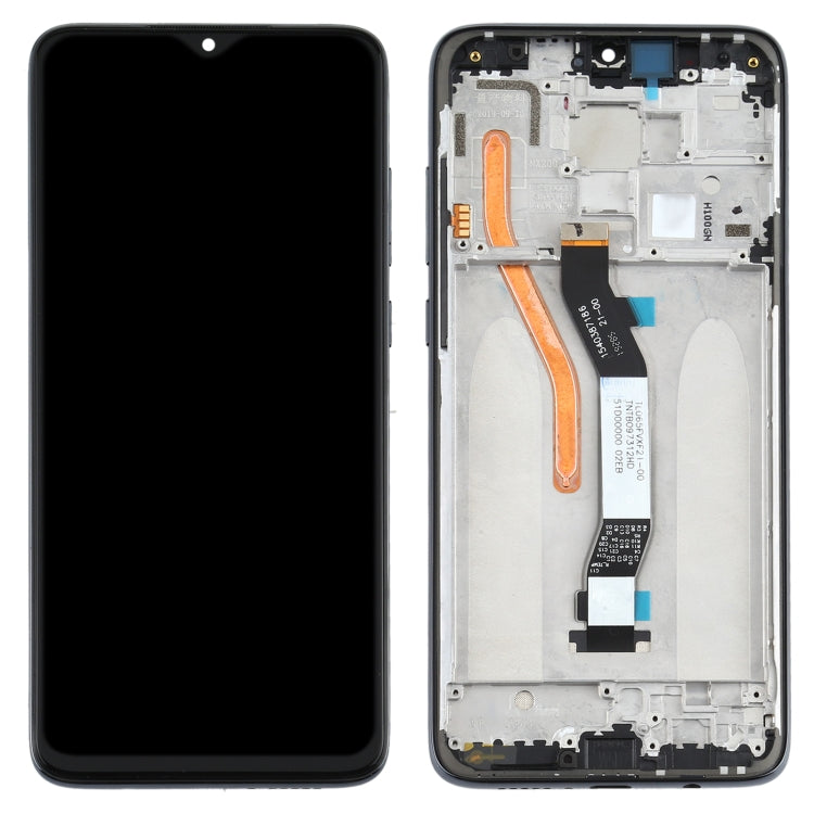 Écran LCD et numériseur complet avec cadre pour Xiaomi Redmi Note 8 Pro (carte SIM unique)