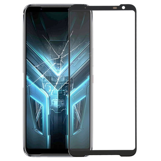 Lentille extérieure en verre de l'écran avant pour Asus ROG Phone 3 ZS661KS ZS661KL