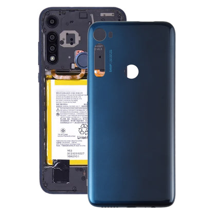 Couvercle arrière de batterie d'origine pour Motorola Moto One Fusion Plus PAKF0002IN