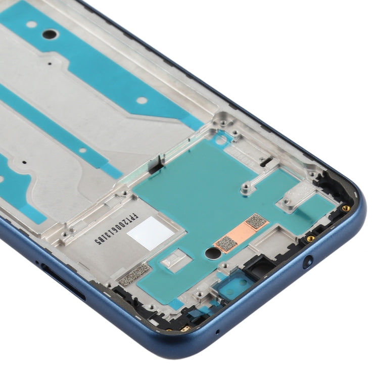 Plaque de lunette de cadre LCD du boîtier avant pour Motorola Moto E (2020)