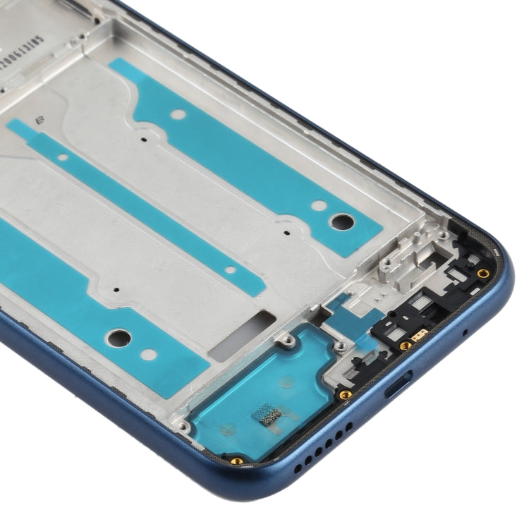 Plaque de lunette de cadre LCD du boîtier avant pour Motorola Moto E (2020)