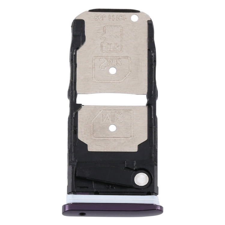 Tiroir Carte SIM + Tiroir Carte SIM / Tiroir Carte Micro SD pour Motorola One Zoom