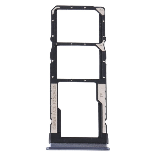 Plateau de carte SIM + plateau de carte SIM + plateau de carte Micro SD pour Xiaomi Redmi Note 9 5G / Redmi Note 9T M2007J22G M2007J22C
