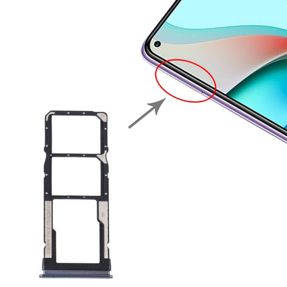 Plateau de carte SIM + plateau de carte SIM + plateau de carte Micro SD pour Xiaomi Redmi Note 9 5G / Redmi Note 9T M2007J22G M2007J22C